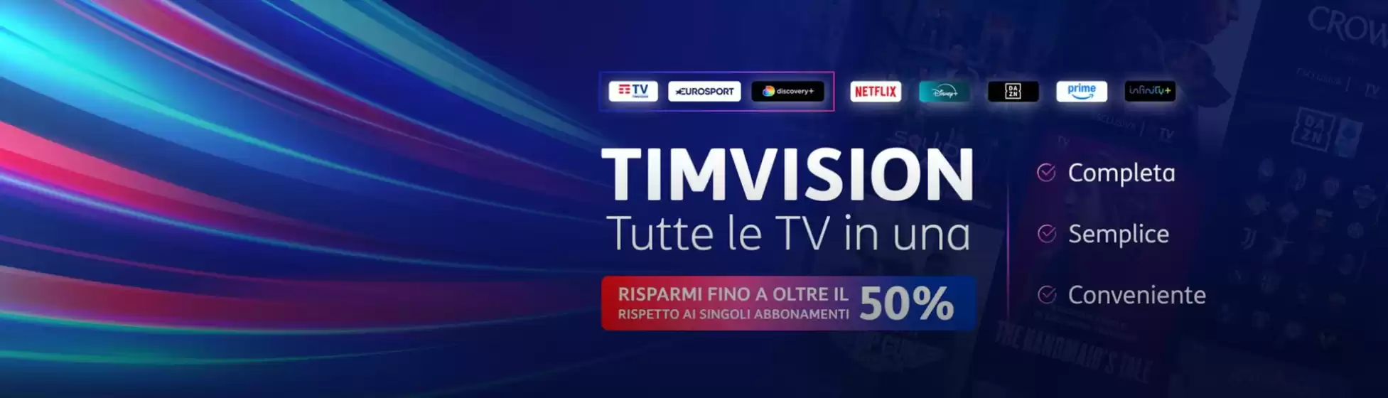Volantino TIMvision a Riese Pio X | Timvision tutte le tv in una | 2025-10-30T00:00:00.000Z - 2025-11-16T00:00:00.000Z