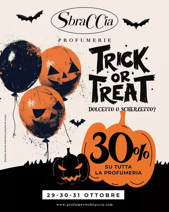 Volantino Profumerie Sbraccia a Macerata | Dolceto o sherzetto? | 2025-10-30T00:00:00.000Z - 2025-10-31T00:00:00.000Z