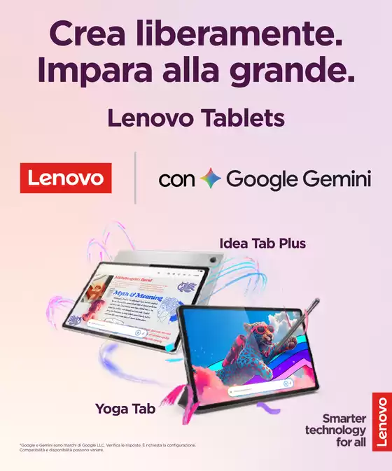 Volantino Lenovo a Vibonati | Crea liberamente. Impara alla grande. | 2025-11-12T00:00:00.000Z - 2025-12-28T00:00:00.000Z