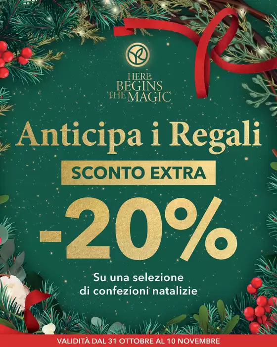 Volantino Yves Rocher a Bologna | ✨EXTRA | 2025-10-31T00:00:00.000Z - 2025-11-10T00:00:00.000Z