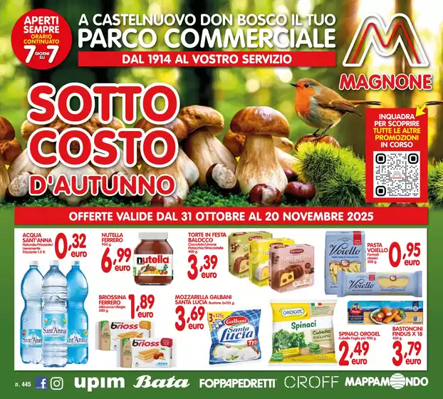 Volantino Magnone a Bologna | Sotto costo d'autunno | 2025-10-31T00:00:00.000Z - 2025-11-20T00:00:00.000Z