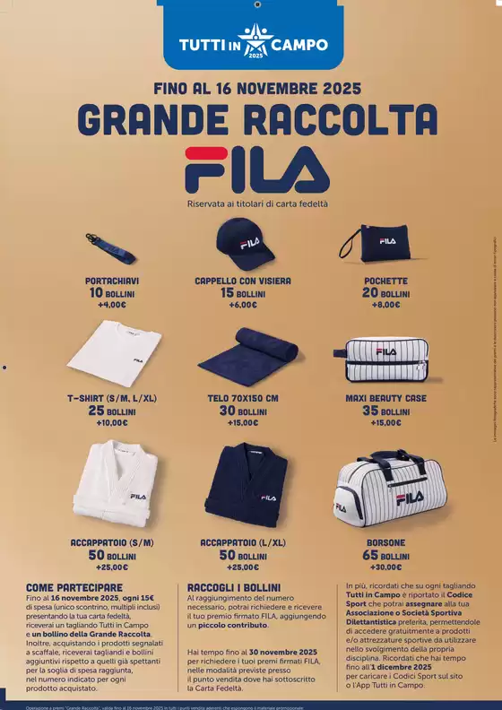 GRANDI MARCHE DAL 30 OTTOBRE AL 12 NOVEMBRE