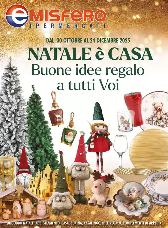 Volantino Emisfero a Bologna | CATALOGO IDEA REGALO | 2025-10-30T00:00:00.000Z - 2025-12-24T00:00:00.000Z