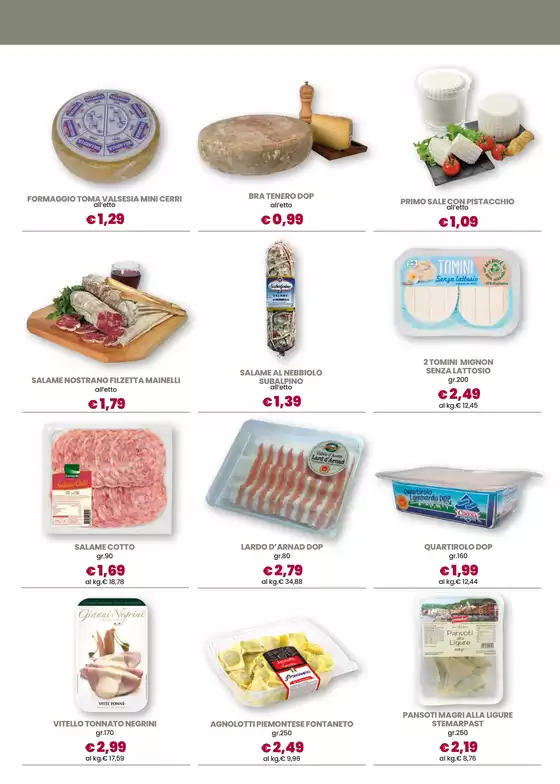 SAPORI REGIONALI dal 30 novembre al 12 dicembre