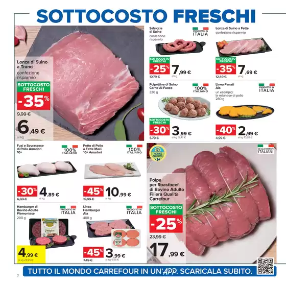 Sottocosto freschi