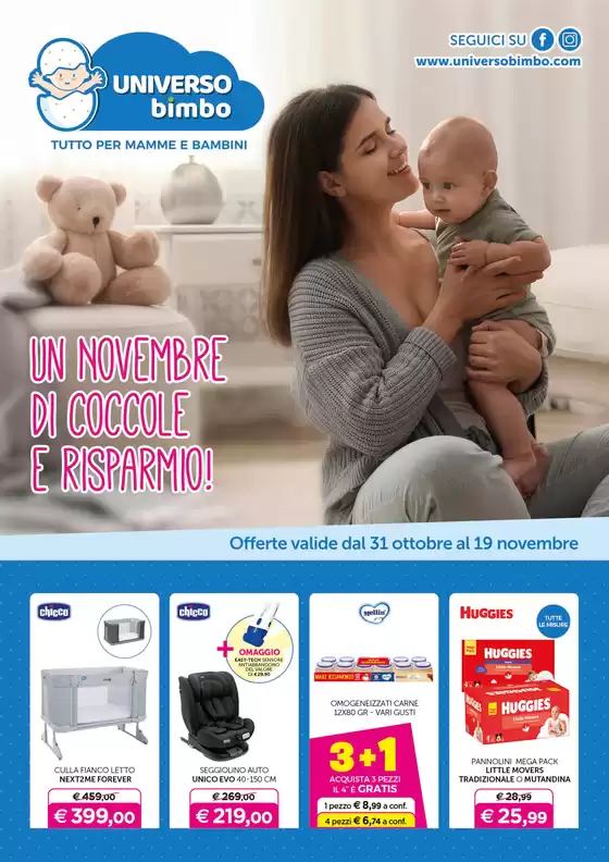 UN NOVEMBRE DI COCCOLE E RISPARMIO!