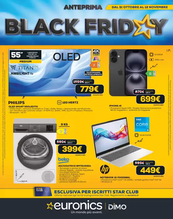 Anteprima Black Friday