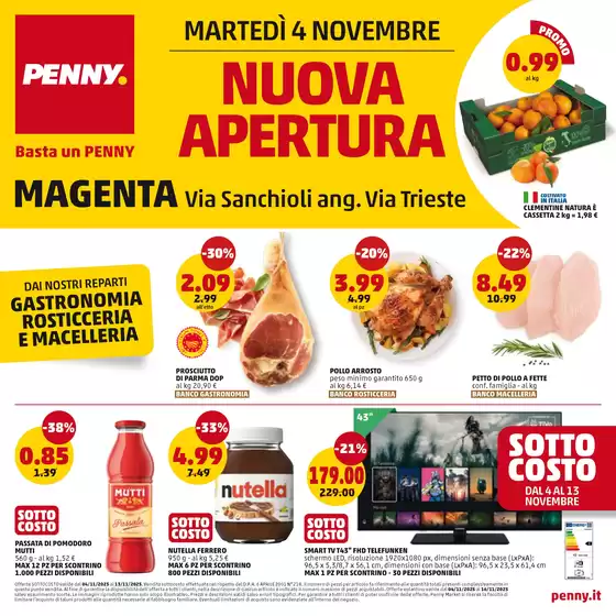 Volantino PENNY a Trofarello | Nuova apertura | 2025-11-04T00:00:00.000Z - 2025-11-16T00:00:00.000Z