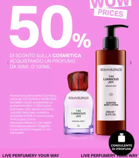 Volantino Il Casale | 50% di sconto sulla cosmetica | 2025-10-31T00:00:00.000Z - 2026-06-30T00:00:00.000Z