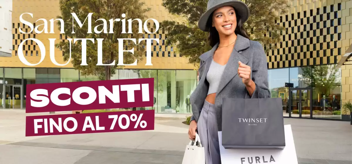 Volantino San Marino Outlet Experience a Marsala | San marino outlet | 2025-10-31T00:00:00.000Z - 2025-11-16T00:00:00.000Z