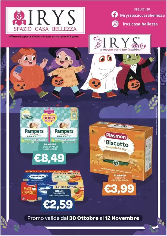Volantino Irys | Promo valide dal 30 ottobre al 12 novembre | 2025-10-31T00:00:00.000Z - 2025-11-12T00:00:00.000Z