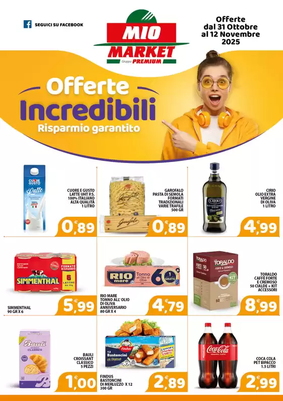 Volantino Mio Market | Offerte incredibili  | 2025-10-31T00:00:00.000Z - 2025-11-12T00:00:00.000Z