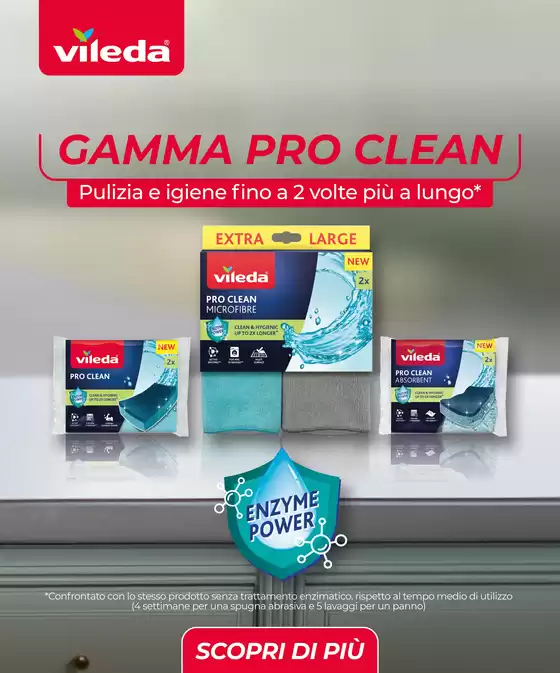 Volantino Vileda a Francavilla Fontana | Pro Cleann | 2025-11-03T00:00:00.000Z - 2025-11-30T00:00:00.000Z