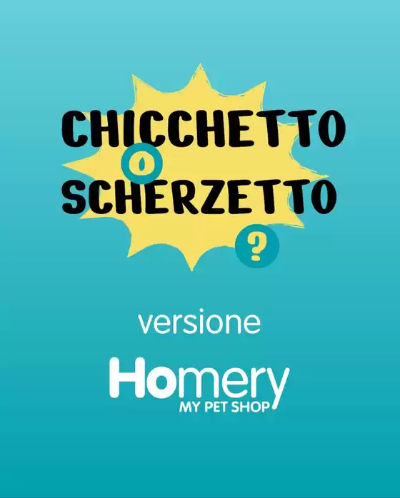 Volantino Homery a Pinerolo | Homery | 2025-11-01T00:00:00.000Z - 2025-11-01T00:00:00.000Z