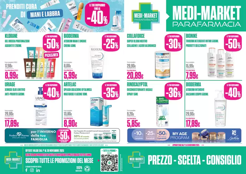 Volantino Medi-Market | Prezzo-Scelta-Consiglio | 2025-11-01T00:00:00.000Z - 2025-11-30T00:00:00.000Z