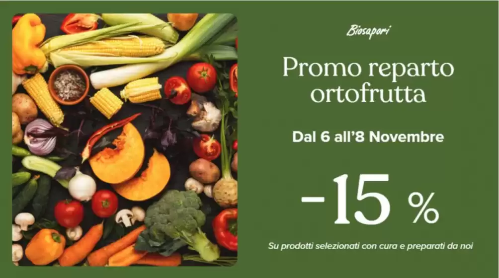 Promo reparto ortofrutta