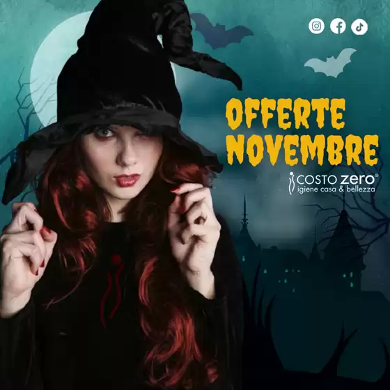 Volantino Costo Zero a Montecassiano | Offerte Novembre | 2025-11-03T00:00:00.000Z - 2025-11-09T00:00:00.000Z