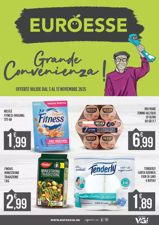 Offerte valide dal 3 al 13 novembre 2025