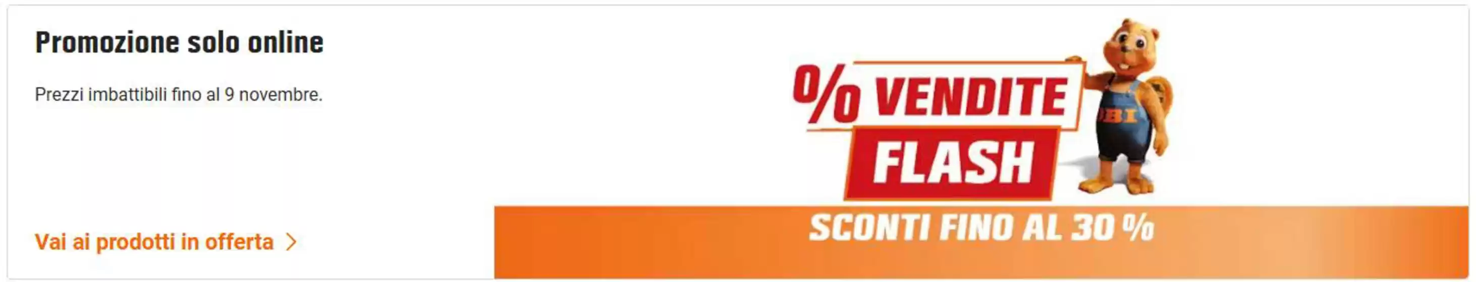 Volantino OBI a Asciano | Sconti fino al 30% | 2025-11-03T00:00:00.000Z - 2025-11-09T00:00:00.000Z