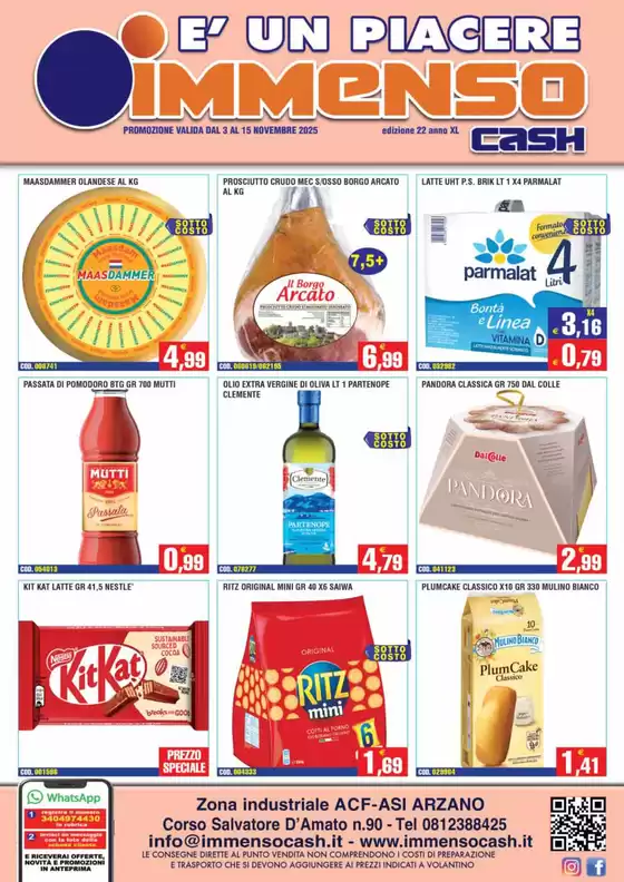 Volantino Immenso a Caltagirone | Promozione dal 3 al 15 novembre 2025 | 2025-11-03T00:00:00.000Z - 2025-11-15T00:00:00.000Z