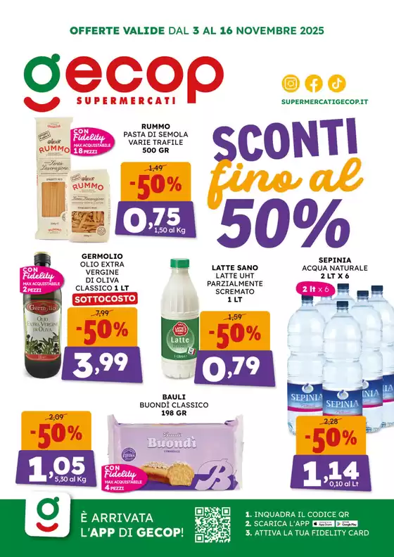 SCONTI fino al 50%