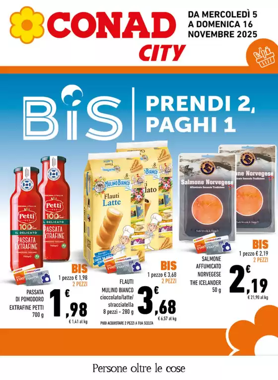 Volantino Conad City a Cortemilia | Prendi 2, Paghi 1 | 2025-11-05T00:00:00.000Z - 2025-11-16T00:00:00.000Z