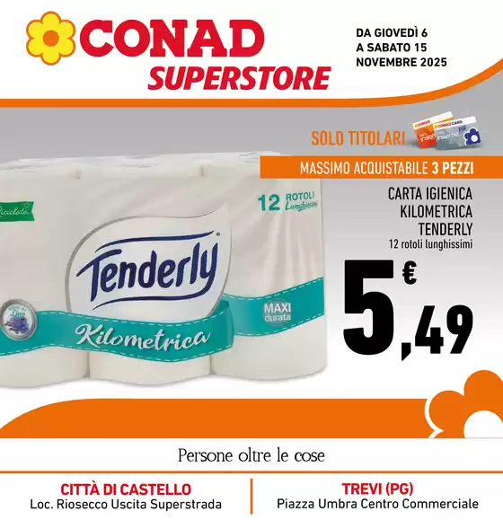 Volantino Conad Superstore | Extra Convenienza | 2025-11-06T00:00:00.000Z - 2025-11-15T00:00:00.000Z