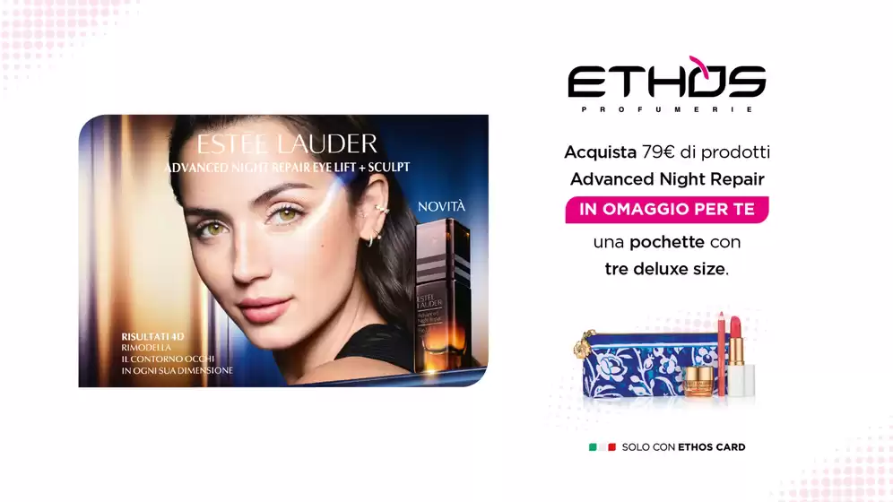Volantino Ethos a Locri | Estee Lauder | 2025-11-03T00:00:00.000Z - 2025-11-30T00:00:00.000Z