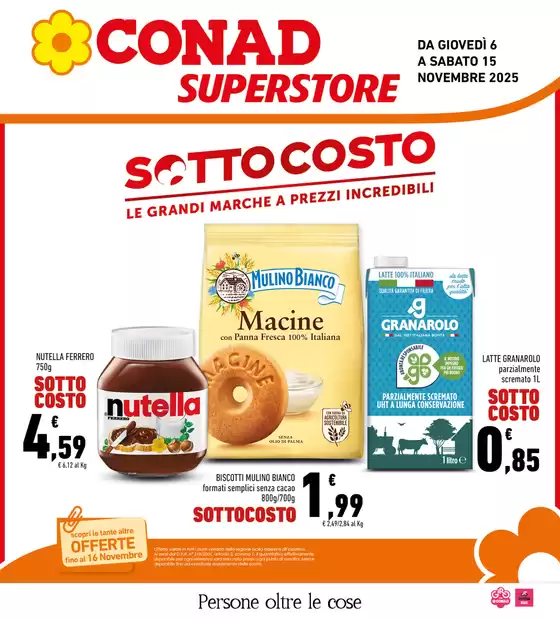 Volantino Conad Superstore a Termini Imerese | Sottocosto | 2025-11-06T00:00:00.000Z - 2025-11-15T00:00:00.000Z