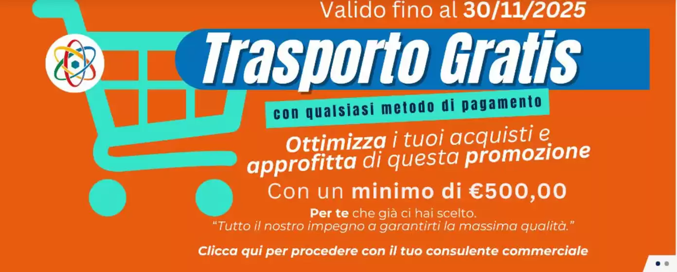 Volantino Power Tech a Treviglio | Trasporto gratis | 2025-11-03T00:00:00.000Z - 2025-11-30T00:00:00.000Z