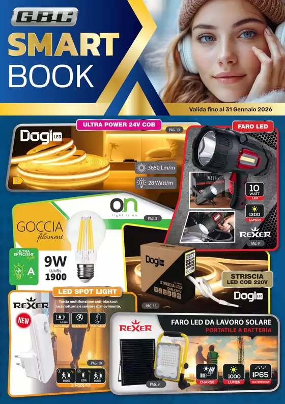 Volantino GBC a Treviglio | Smart Book | 2025-11-01T00:00:00.000Z - 2026-01-31T00:00:00.000Z
