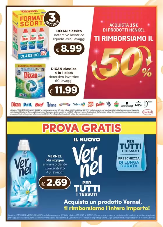 Le offerte nazionali
