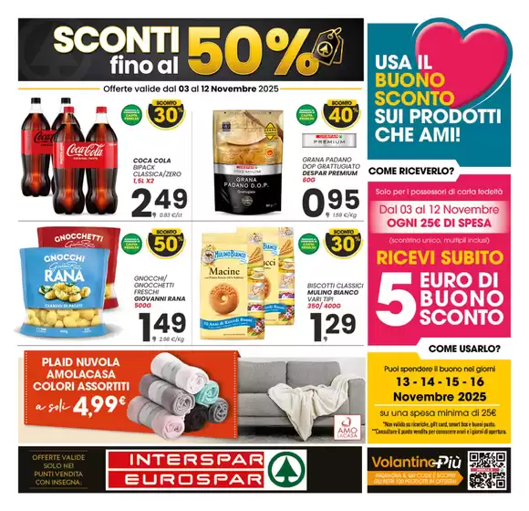Sconti fino al 50%