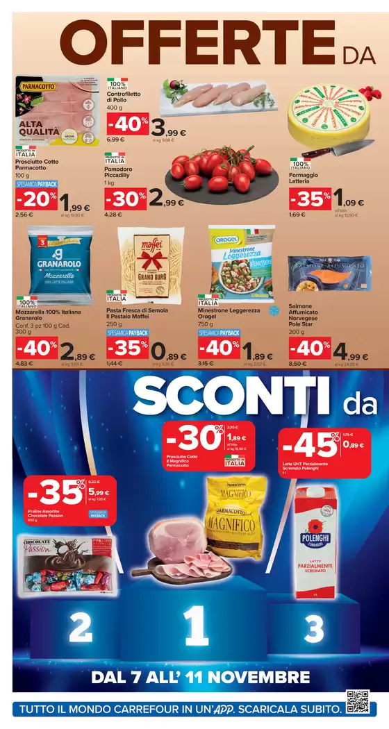 Offerte da capogiro