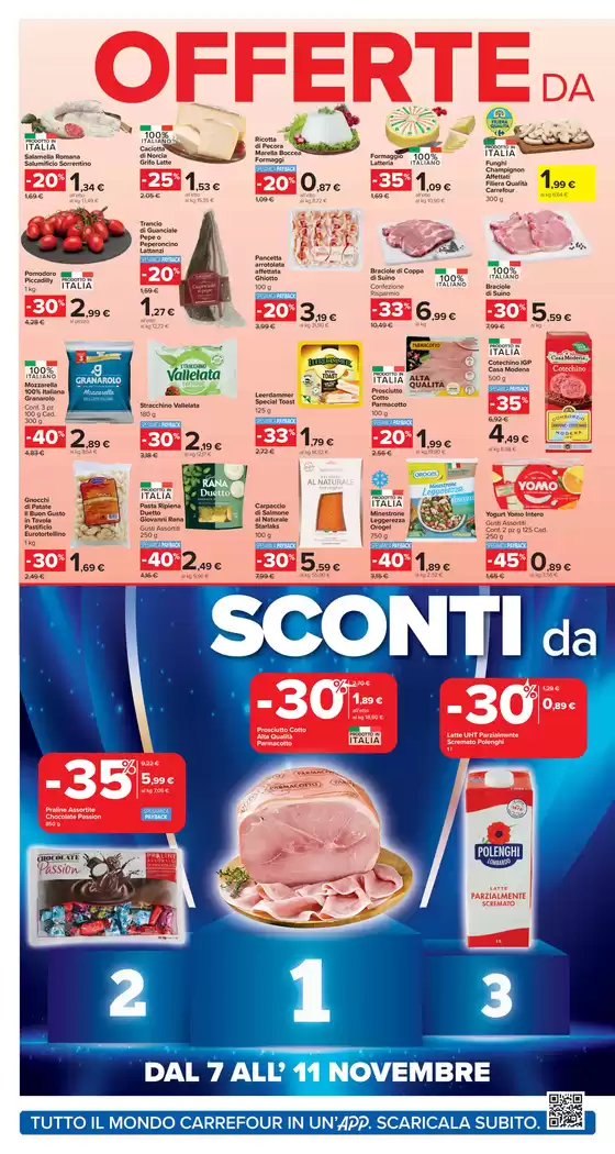 Offerte da capogiro