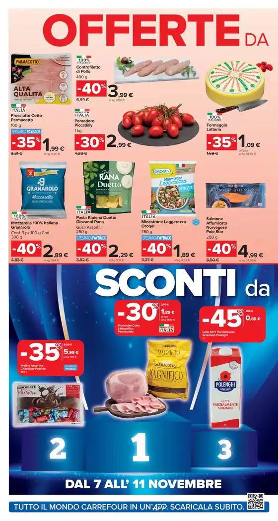 Offerte da capogiro