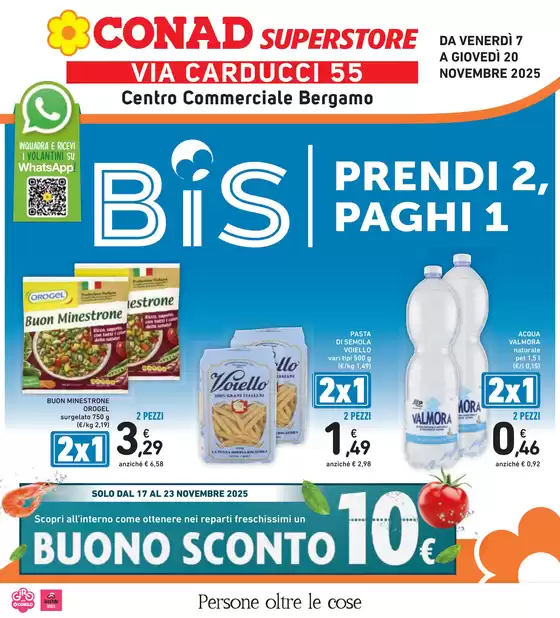Volantino Conad Superstore | Bis | 2025-11-07T00:00:00.000Z - 2025-11-20T00:00:00.000Z