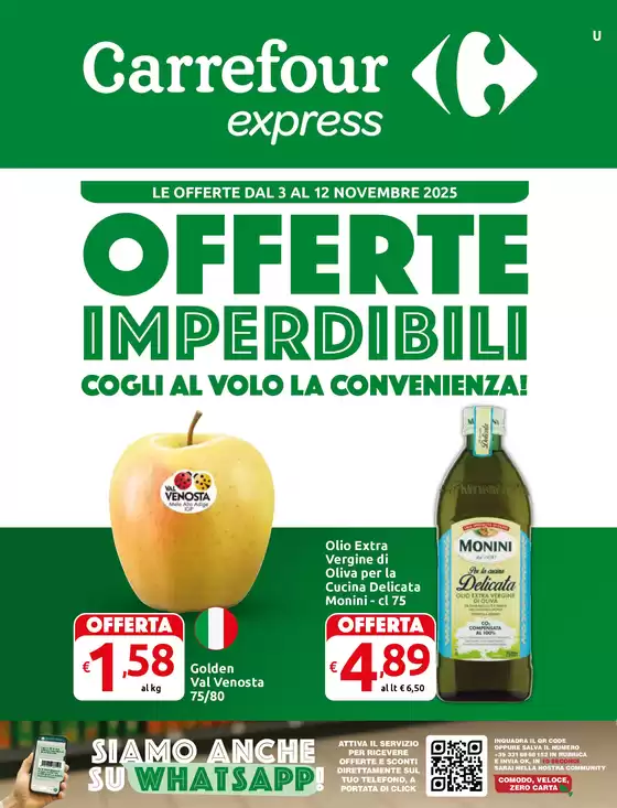 Volantino Carrefour Express a Pietragalla | Offerte imperdibili | 2025-11-03T00:00:00.000Z - 2025-11-12T00:00:00.000Z