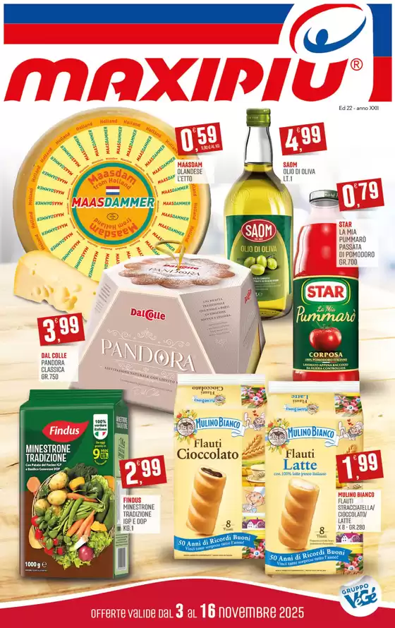 Volantino Maxipiù a Castellanza | Offerte | 2025-11-03T00:00:00.000Z - 2025-11-16T00:00:00.000Z