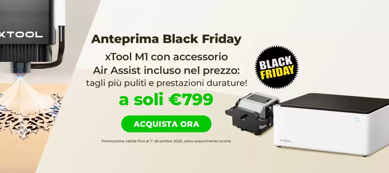 Volantino Necchi a Pollenza | Anteprima black friday | 2025-11-03T00:00:00.000Z - 2025-12-01T00:00:00.000Z