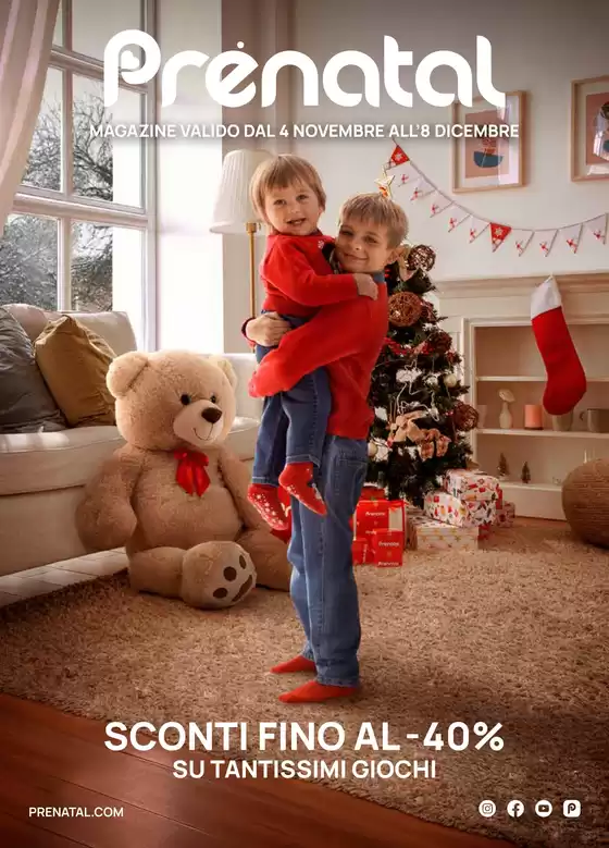 Volantino Prenatal a Cortemilia | Magazine Gioco Natale  | 2025-11-04T00:00:00.000Z - 2025-12-08T00:00:00.000Z