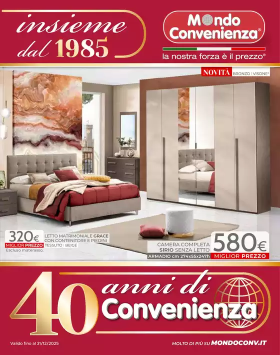 Volantino Mondo Convenienza a Alba | Autunno 2025 | 2025-11-04T00:00:00.000Z - 2025-12-31T00:00:00.000Z