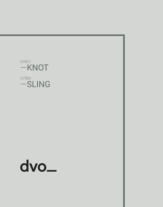 Volantino DVO | DV821 KNOT - DV300 SLING | 2025-11-04T00:00:00.000Z - 2025-11-18T00:00:00.000Z