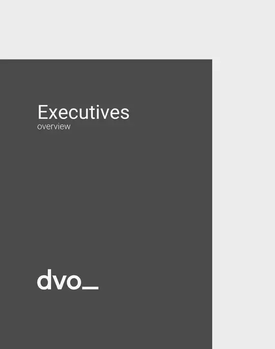 Volantino DVO | EXECUTIVES "OVERVIEW" | 2025-11-04T00:00:00.000Z - 2025-11-18T00:00:00.000Z