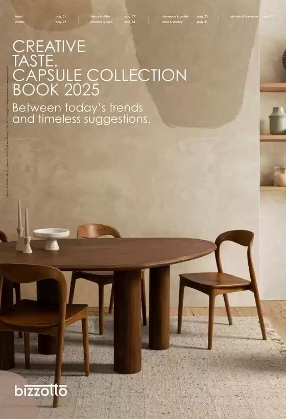 Creative taste capsule collection
