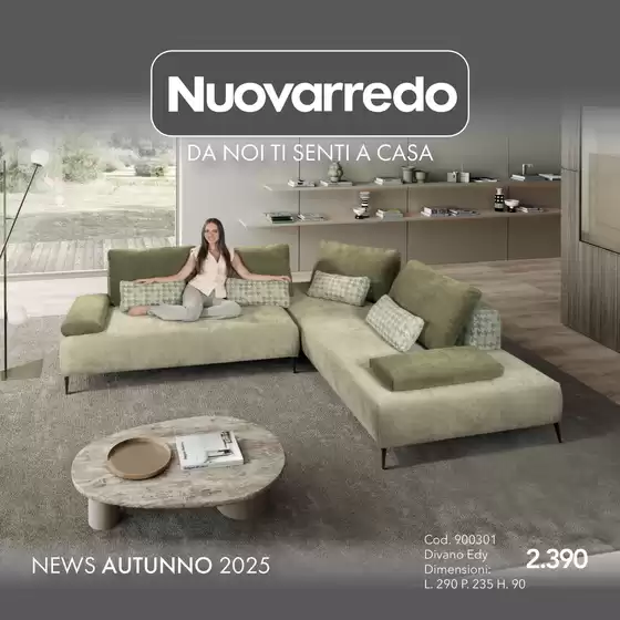 Volantino Nuovarredo a Saccolongo | Offerte Nuovarredo | 2025-09-01T00:00:00.000Z - 2025-11-30T00:00:00.000Z
