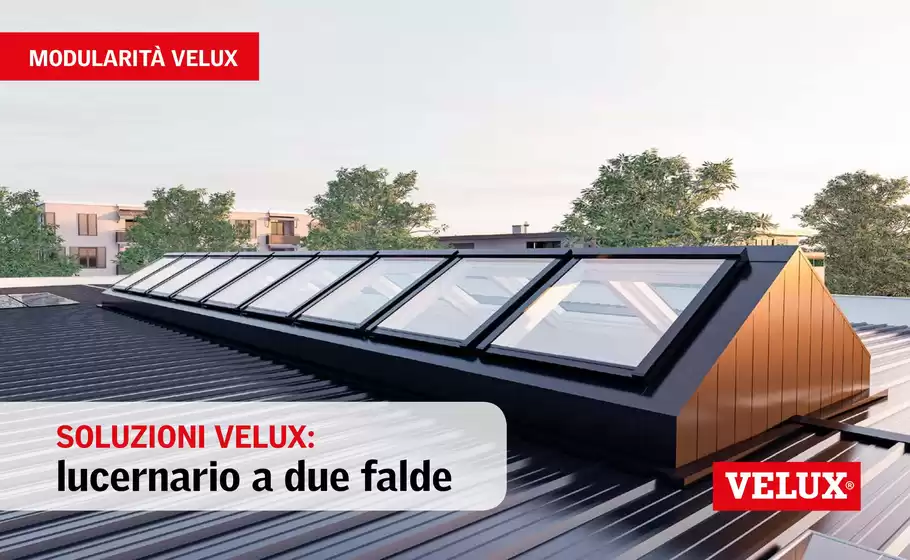 Volantino Velux a Siculiana | Soluzioni modulari | 2025-11-04T00:00:00.000Z - 2025-11-18T00:00:00.000Z