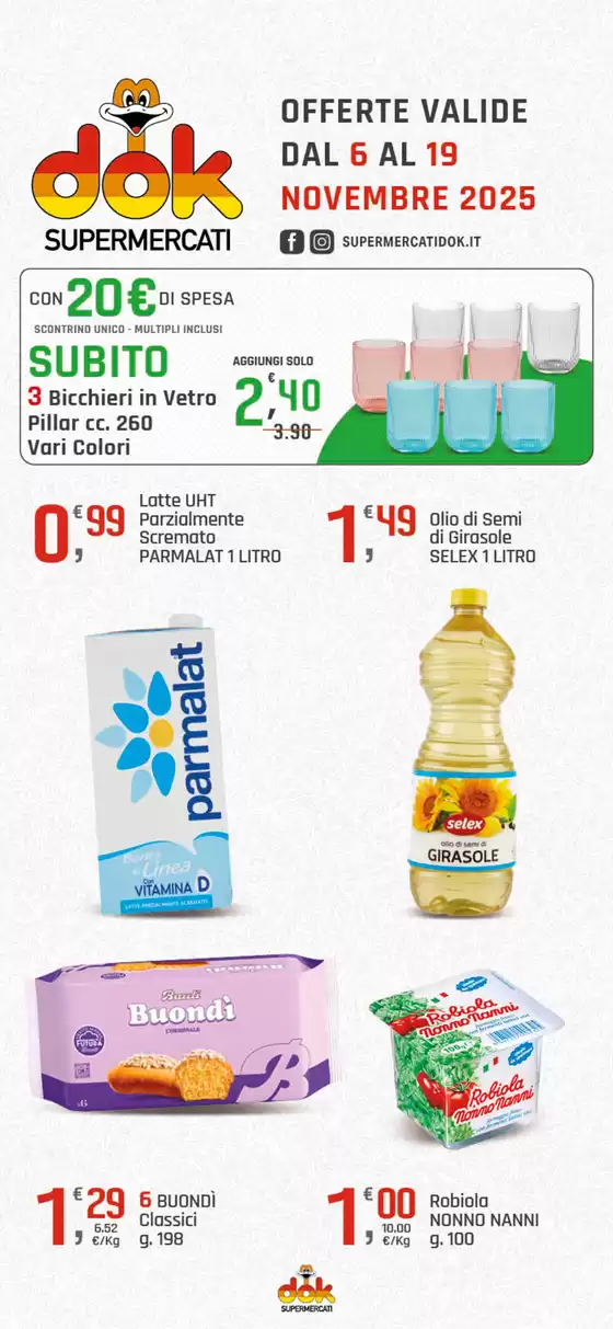 OFFERTE DAL 6 AL 16 NOVEMBRE 2025