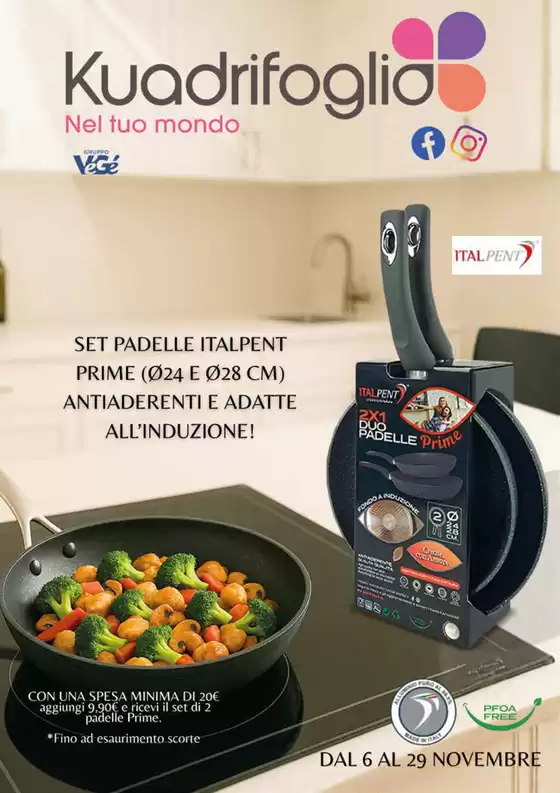 Volantino Kuadrifoglio a Granarolo dell'Emilia | Nel tuo mondo | 2025-11-06T00:00:00.000Z - 2025-11-29T00:00:00.000Z