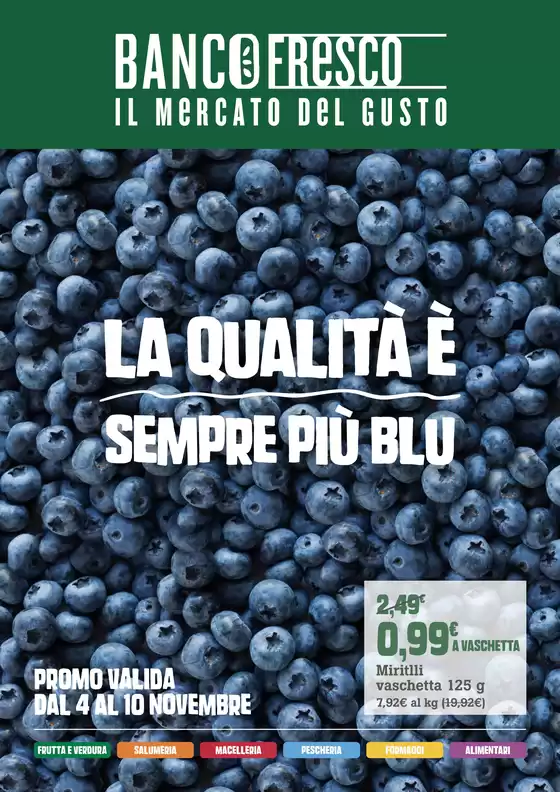 Volantino Banco Fresco a Napoli | La qualita e sempre piu blu | 2025-11-04T00:00:00.000Z - 2025-11-10T00:00:00.000Z